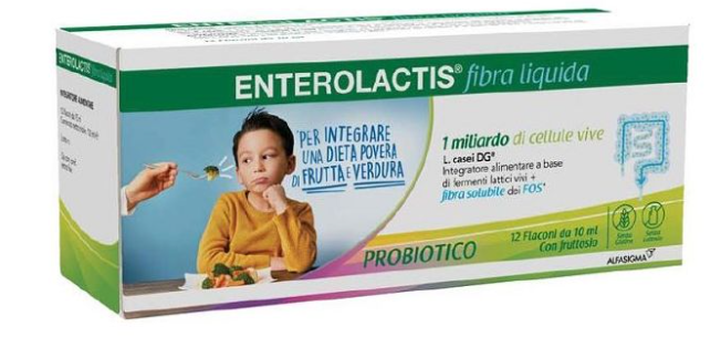 Enterolactis Fibra Liquida Confezione 12 Flaconcini